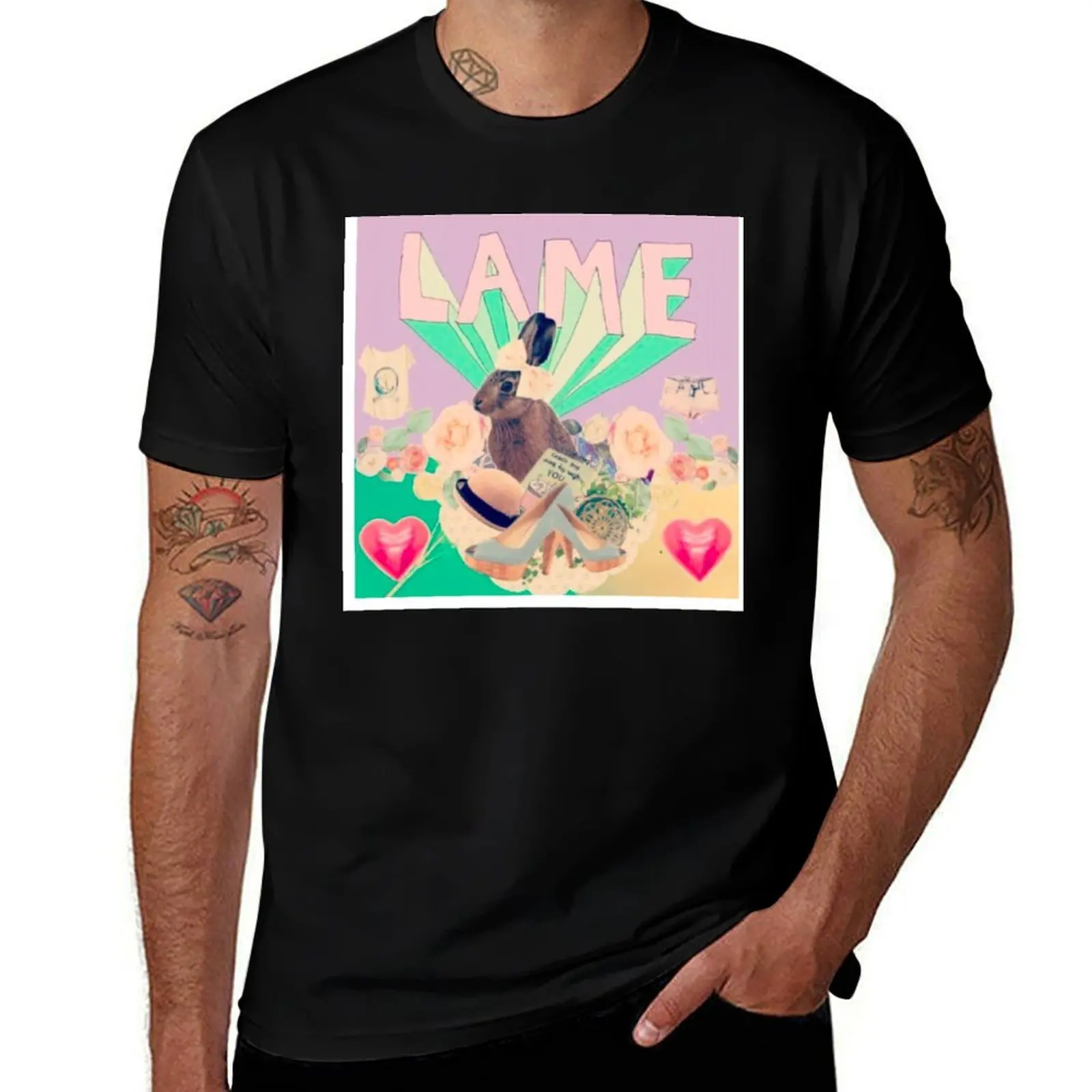 

“Playful Vibes” T-Shirt anime figures street wear anime shirt oversized t shirt men