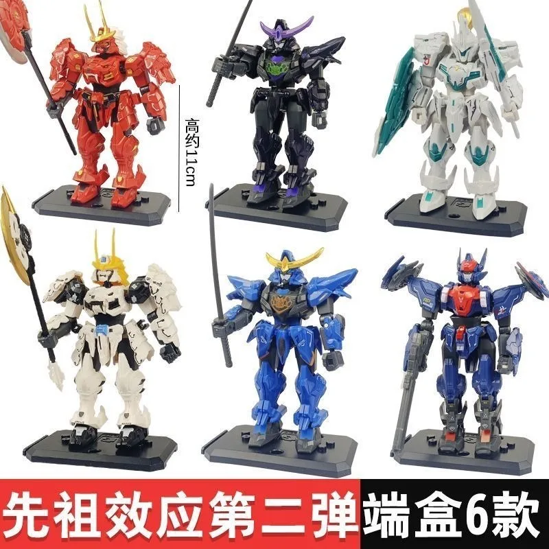 Sembo bloco efeito ancestral série 2 caixa cega construível herói mecha modelo móvel kai no tanto brinquedo de montagem