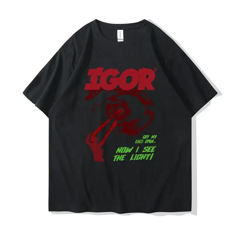 Wang Igor Tyler The Creator Rapper Hip Hop Music Shirt Cotton Men T Shirt Casual Short Sleeve Tee Unisex Swag Tshirt Graphic Top