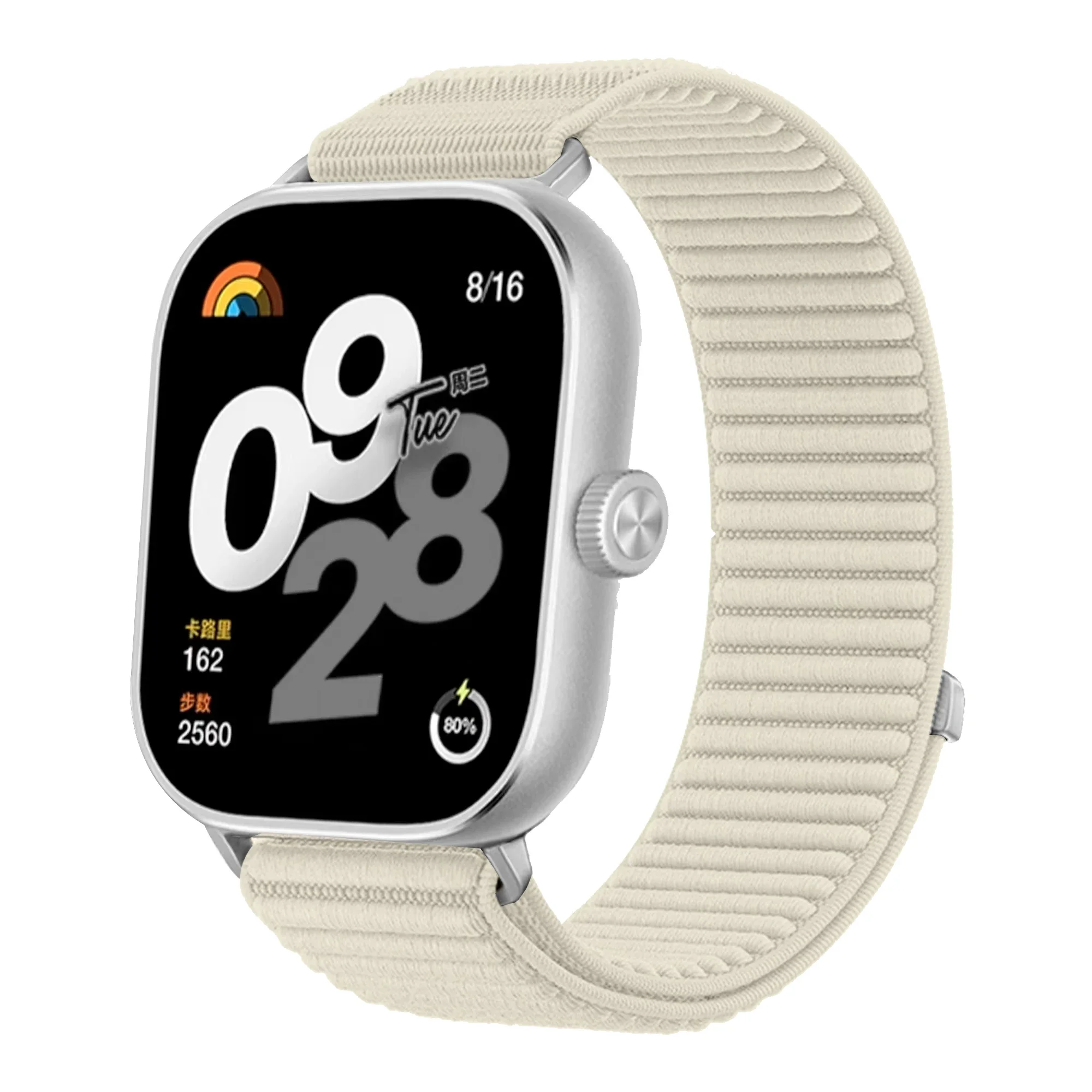 حزام نايلون لـ Xiaomi Mi Band 8 Pro/9 Pro سوار معصم بديل مرن رياضي لساعة Redmi 5 4 ملحقات