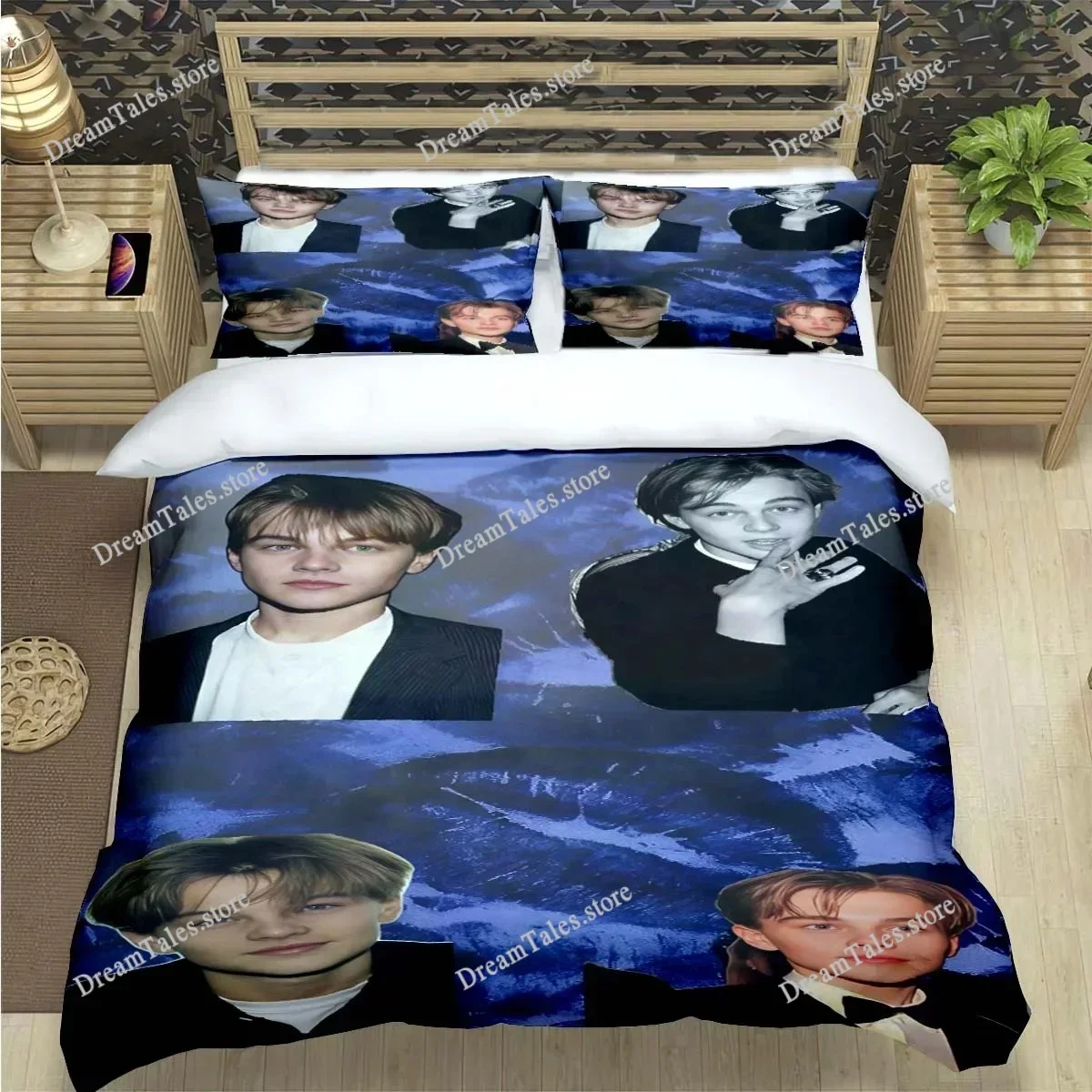 

Famous Actor L-Leonardo DiCaprio Print Bedding Sets Bed Supplies Set Duvet Cover Bed Comforter Set Bedding Set Luxury Gift029