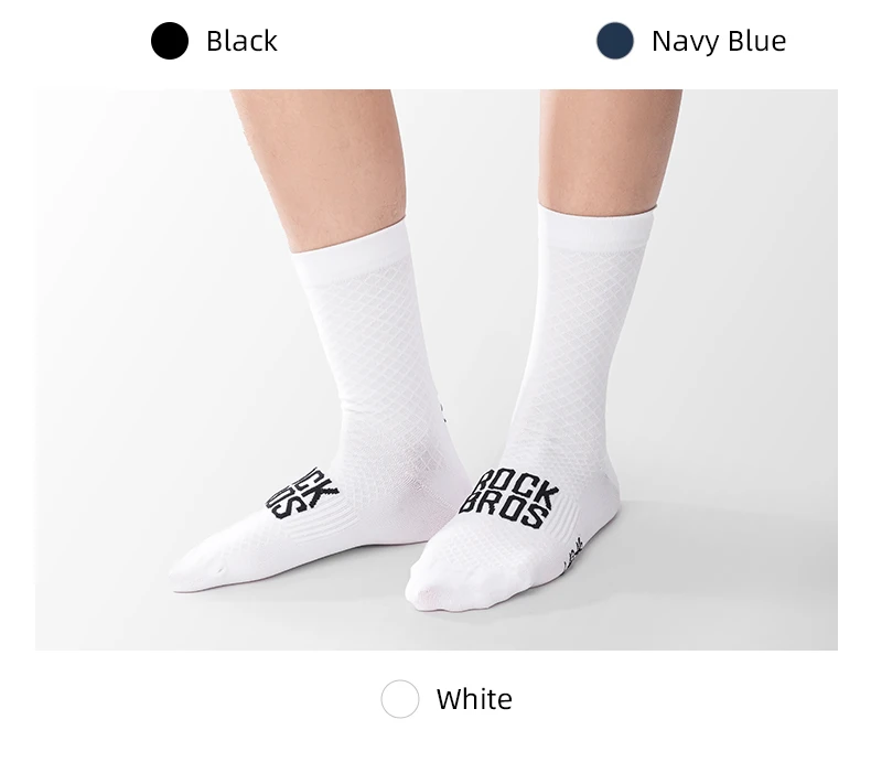ROCKBROS ROAD TO SKY Professionelle Radsocken atmungsaktiv hochelastisch stoßdämpfend Strumpf für Herren und Damen Fitness-Sportsocken – Detail 9