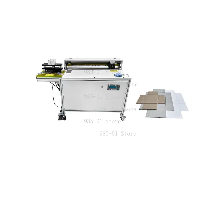 700VP Pneumatic Grooving Cut Machine, Manual V Groove Groover for Grey Board and Cardboard