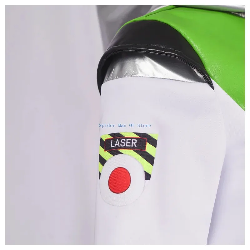 Movie Woman Buzz Cosplay Costume Lightyear White Jumpsuit Halloween Carnival Cosplay Buzz Customized Clothes