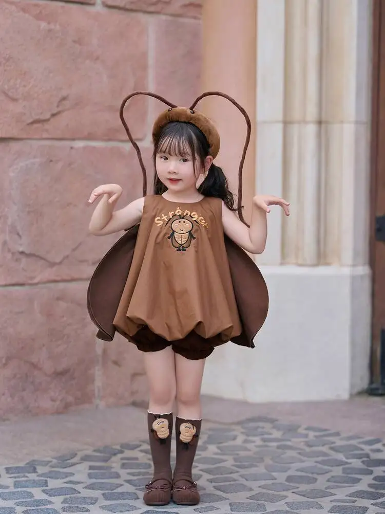 nouveau-fiesta-carnaval-halloween-cos-cosplay-cafard-enfant-vetements-farfelu-parent-enfant