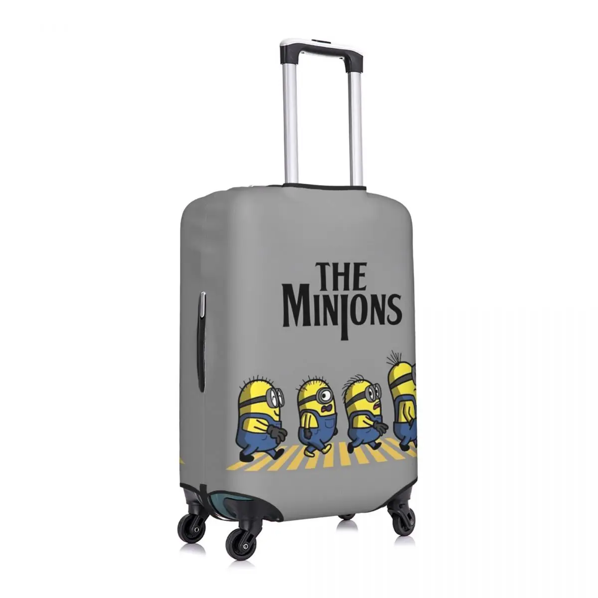 Minions The Rise Of Gru Walk Suitcase Cover Fun Cartoon Business Protection Luggage Accesories Vacation