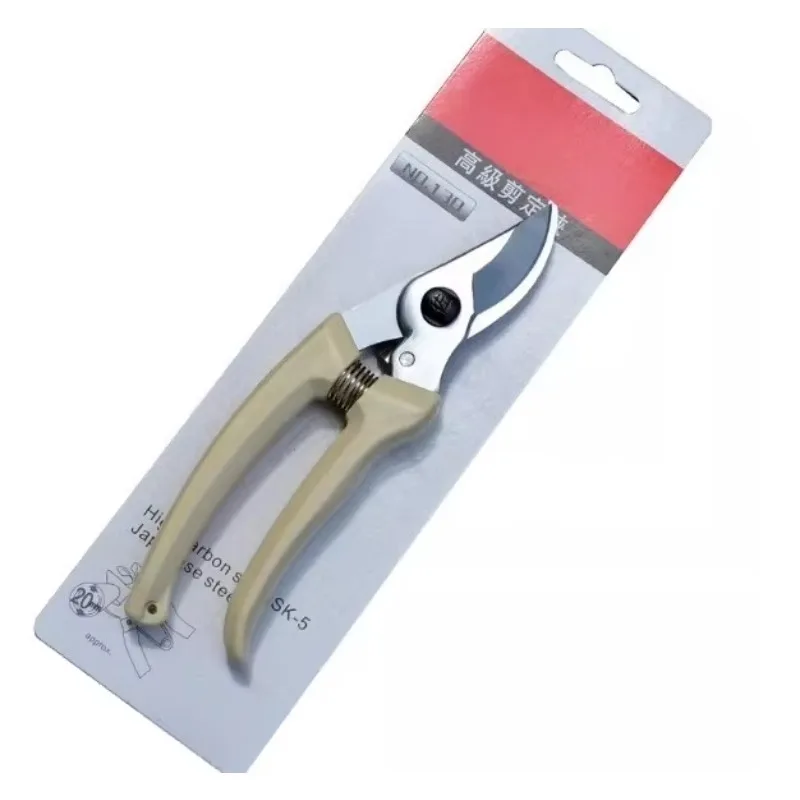 130mm Thick Branch Pruning Shears, Heavy Duty Garden Cutting Scissors for Fruit Tree, Bonsai and Shrub Trimming