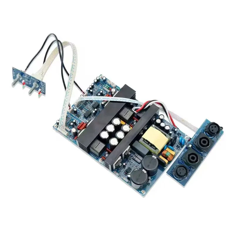 KYYSLB IRS2092 мощный HIFI лихорадка двухканальный цифровой усилитель класса D 500 Вт + 500 Вт