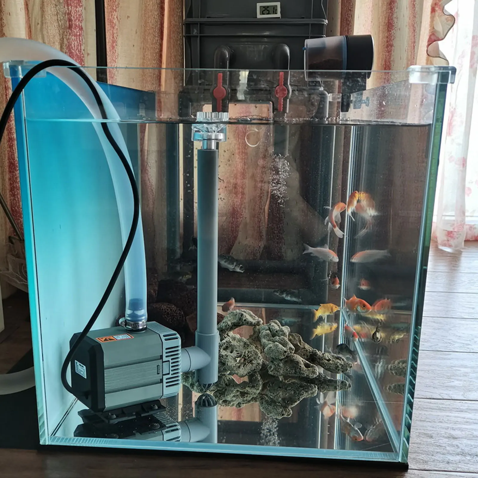 

2pcs Aquarium Oil Film Remover Fish Tank Cleaner Plastic Degreasing Device For Freshwater Saltwater Tanks Fish Tank Surface