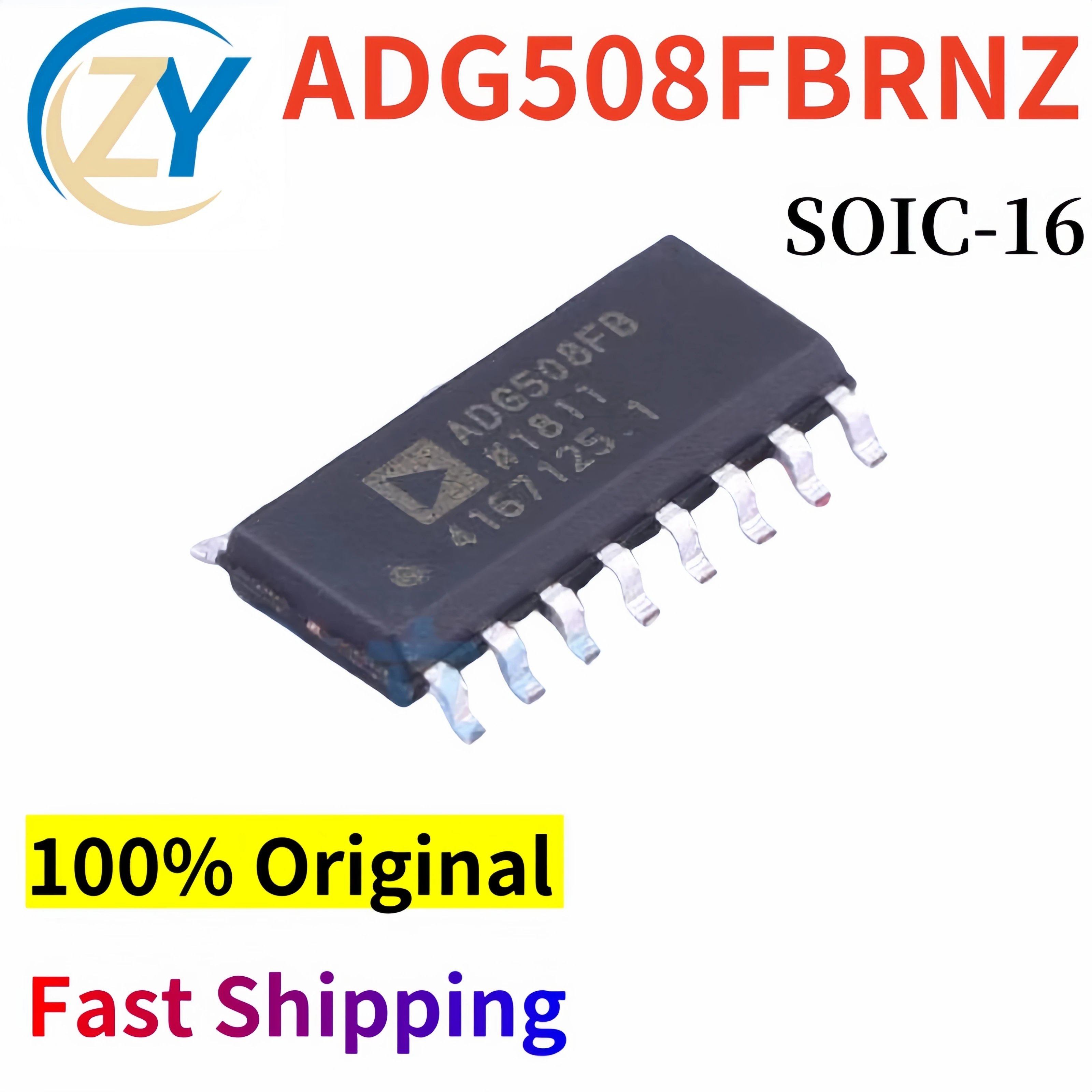 (2pcs) ADG508FBRNZ Switch ICs ADG508 SOIC-16 100% Original & In Srock