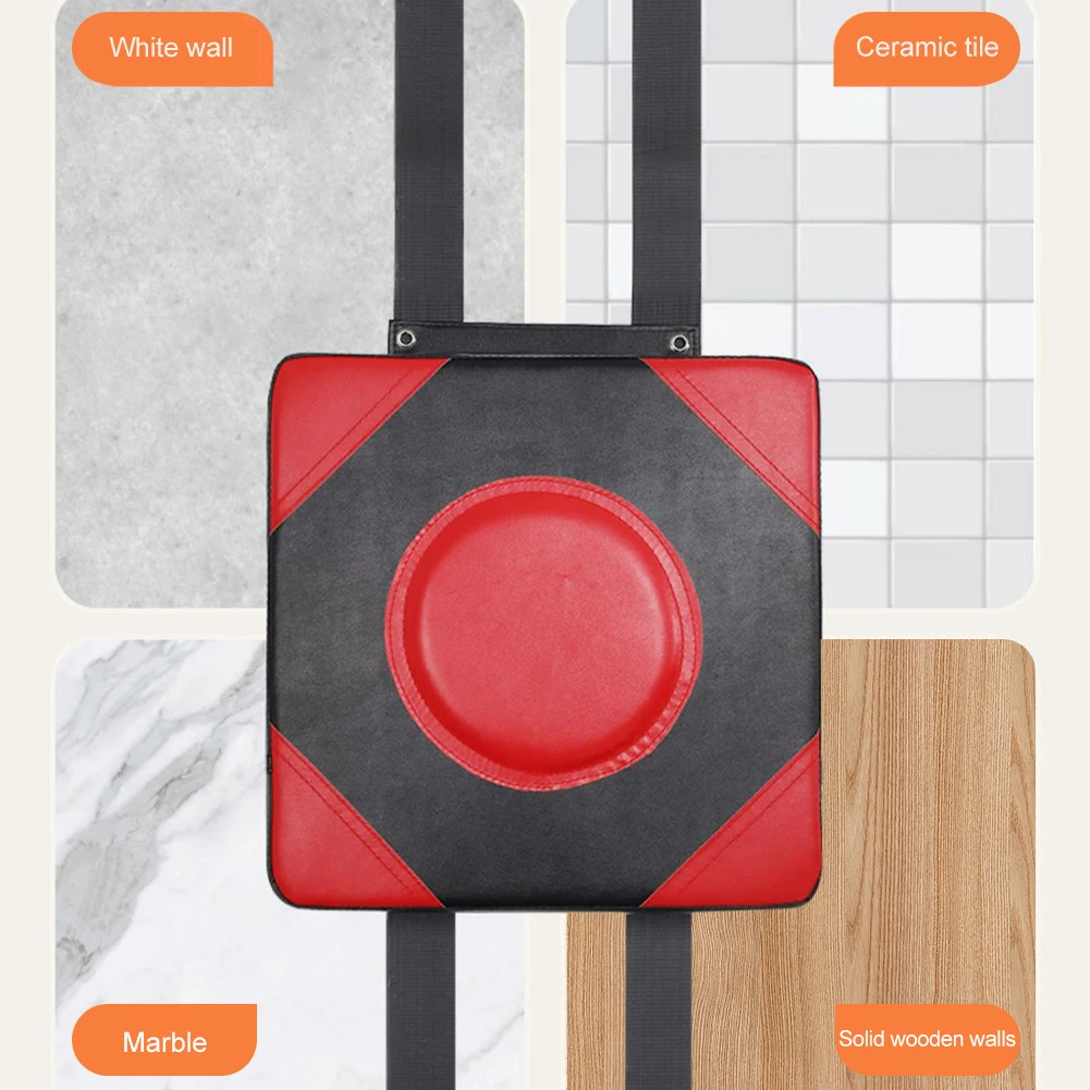 الملاكمة لكمة الهدف بو الجلود مربع الجدار الهدف قابل للتعديل ارتفاع الملاكمة التدريب الرمل جدار الرمل للفنون القتالية الكاراتيه