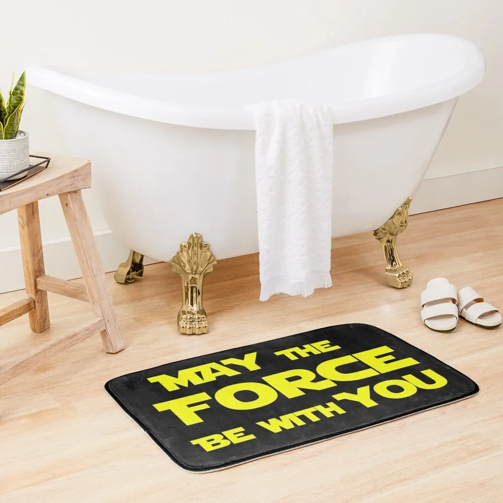 

May The Force Be With You Bath Mat Bathroom Rug Set Living Room Rugs Home Decor Kit Bathroom Mat