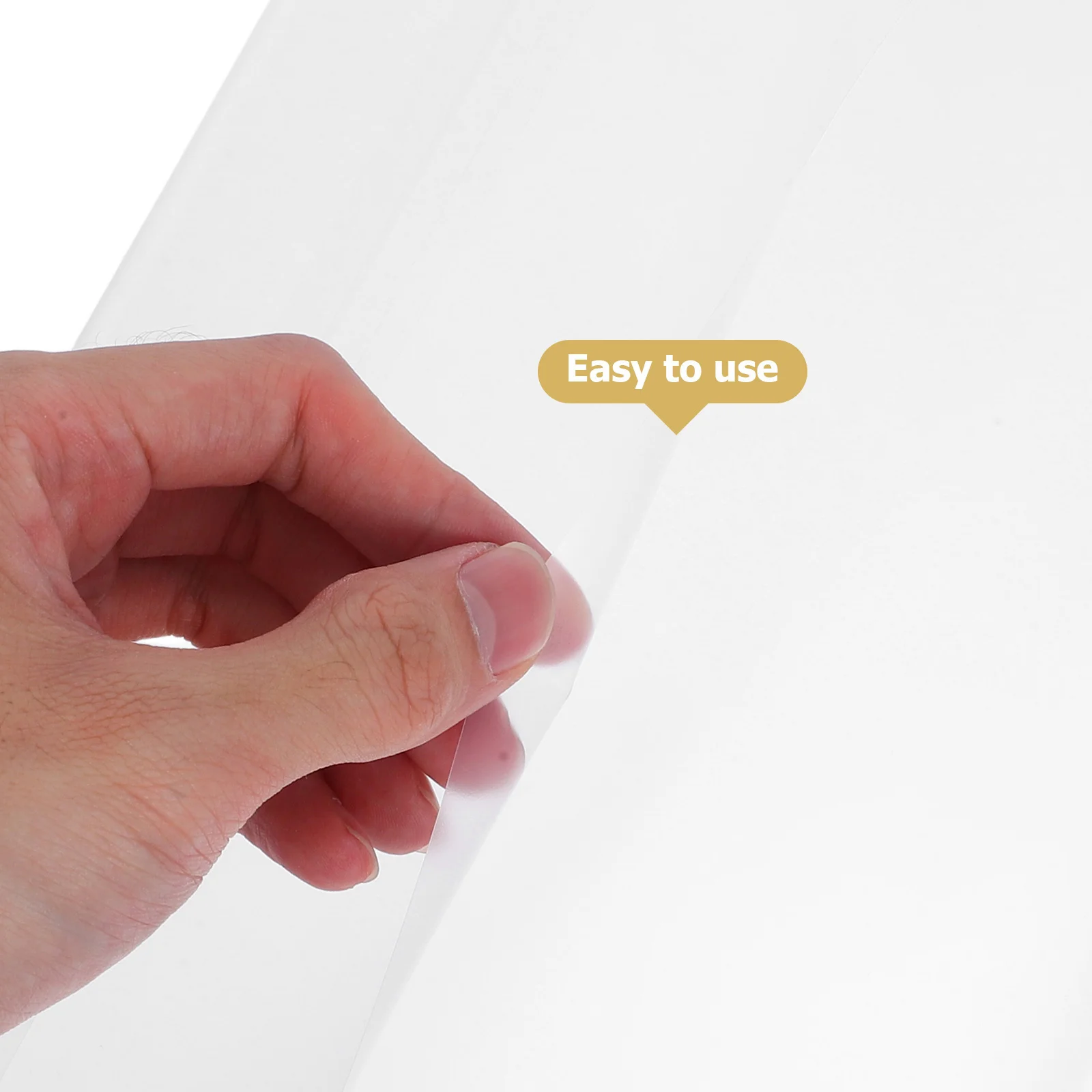 20Pcs Clear Book Protective Covers Transparent Sleeve for Hardcover Books Book Film Protector for Textbooks Library Educational