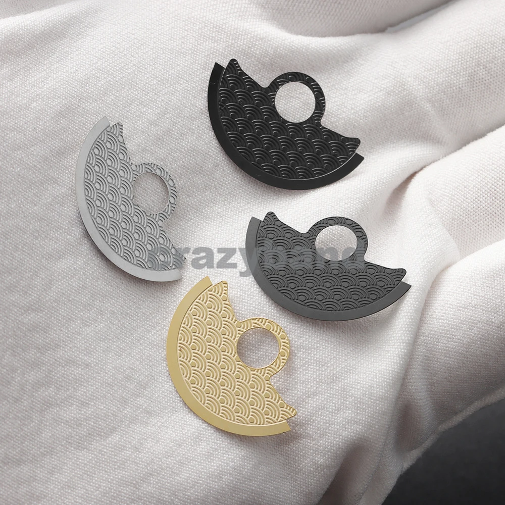 NH35 NH36 نمط متموج التلقائي المطرقة الدوار التصحيح المعدني صالح 4R35 4R36 7S حركة ل SKX007 ساعة إصلاح الحرس أجزاء الملحقات