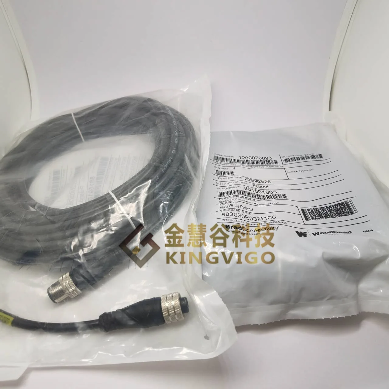 883030E03M100 1200070093 Molex circular connector, brand new original