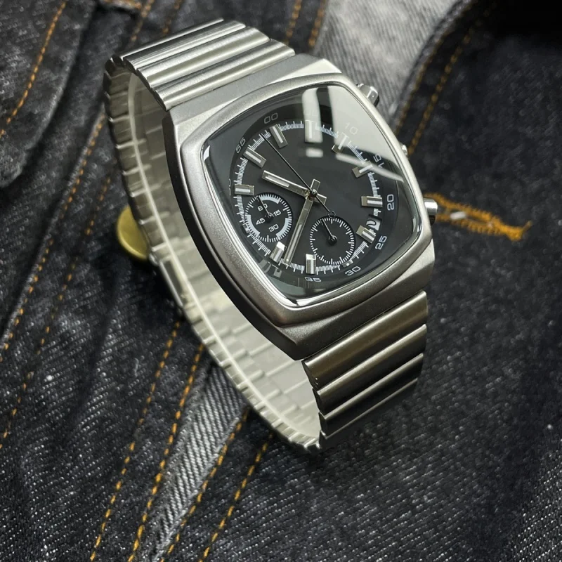 CILOA สแควร์กีฬานาฬิกาผู้ชายคุณภาพสูงของขวัญหรูหราแนวโน้มแฟชั่น 2025 ใหม่สแตนเลสนาฬิกาควอทซ์กันน้ํา