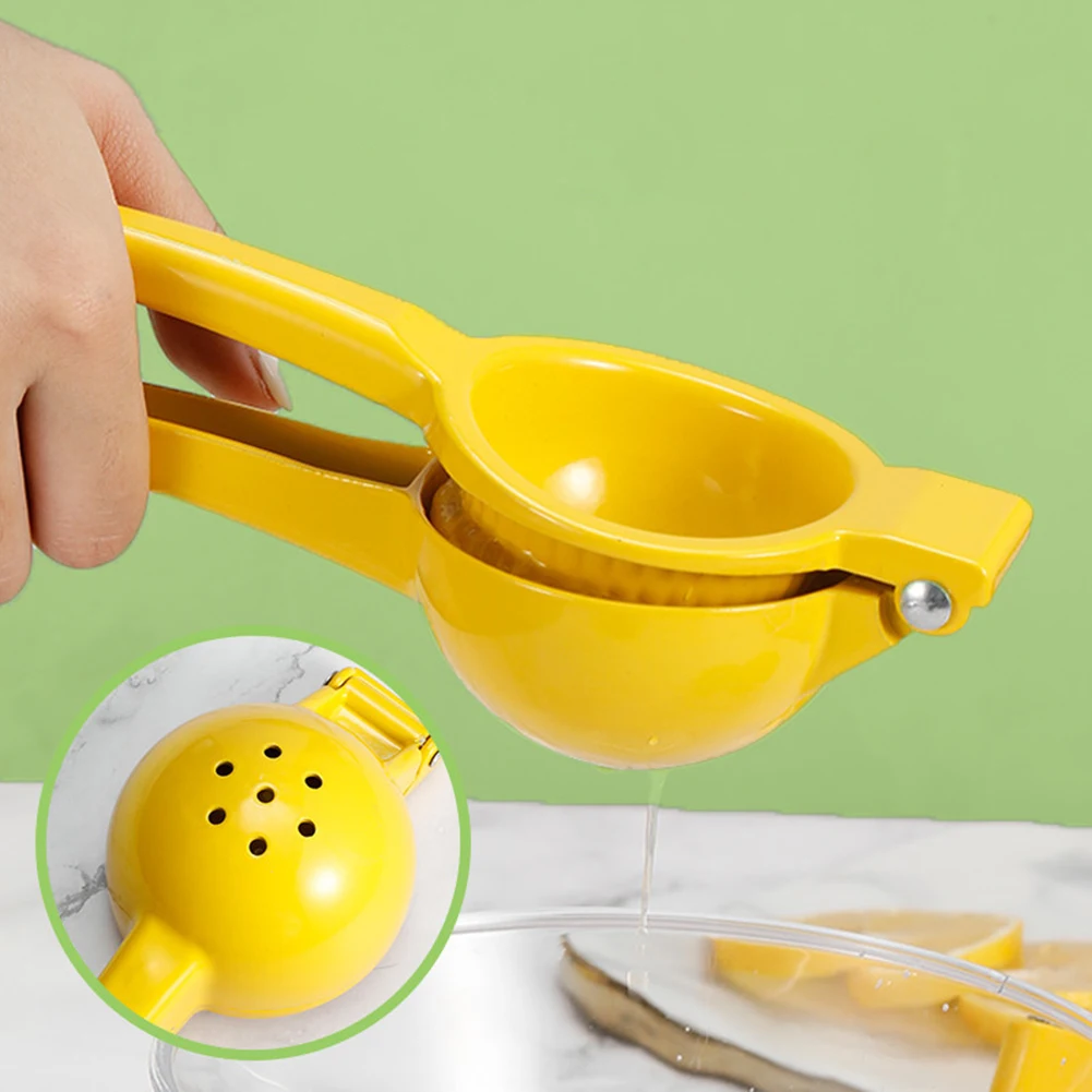 

Lemon Squeezer Home Manual Lemon Squeezer Aluminum Alloy Portable Hand Pressed Citrus Orange Fruit Juicer Practical Kitchen Tool