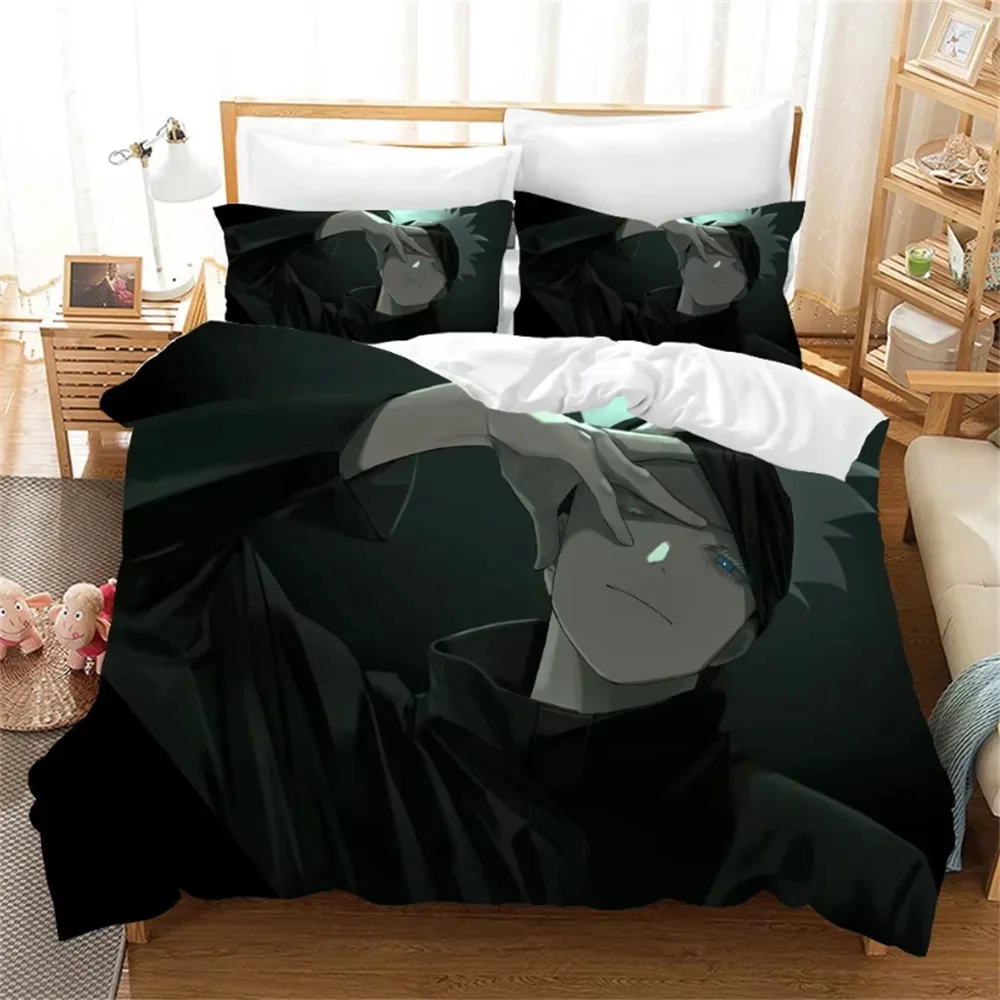 Jujutsu Kaisen Bedding Set Japan Famous Anime Duvet Cover Sets Comforter Bed Linen Twin Queen King Single Size Satoru Gojo