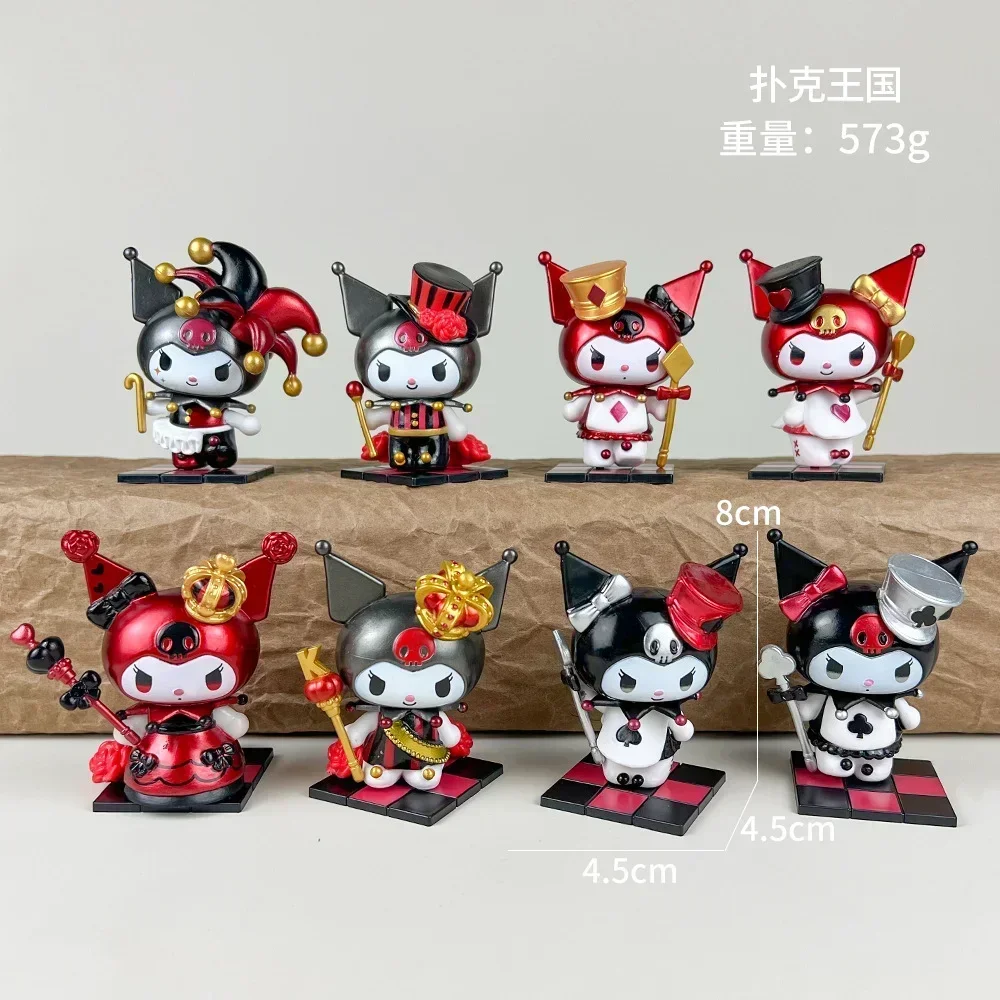 33styles Sanrio Anime Figure Doll 3-4cm Kawaii Kuromi Melody Model Accessories Children\'s Toys Gift Action Figures Hobbies Gifts