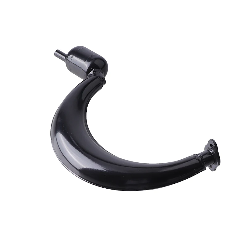 AliExpress spz Banana tube silencer exhaust chamber silencer for 49cc 60cc 66cc 80cc 100cc 2 stroke gas engine electric bike