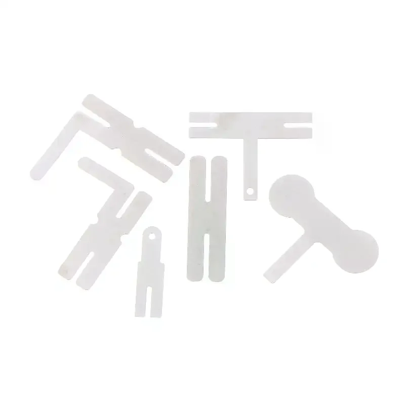 Hoja de níquel de batería poligonal, 100 Uds., hoja de níquel de batería de litio 18650 para máquina de soldadura por puntos, hojas de conexión de baterías