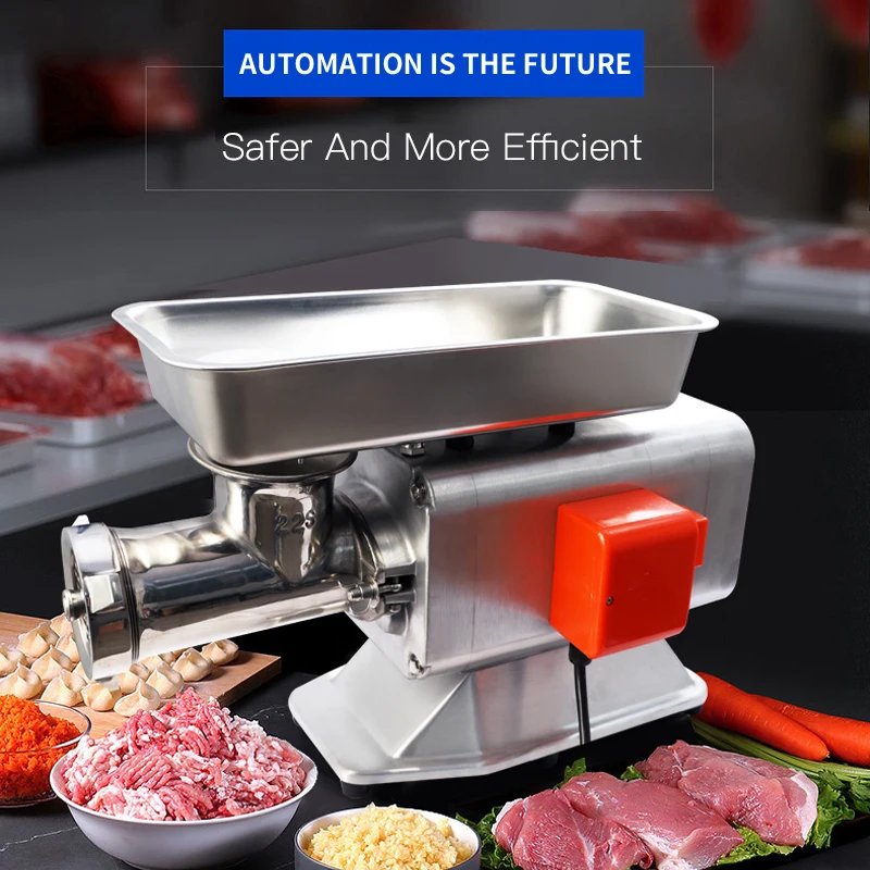 Kiyma Makinasi Picadora Industrial China Commercial Stainless Steel 12 22 32 Meat Mincer Electric Meat Grinder Machine