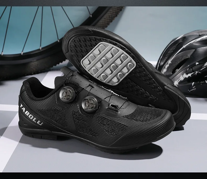 Weit geschnittene Fahrradschuhe für Herren und Damen, harte Sohle, Rennradschuhe, atmungsaktiv, ohne Klicksystem, für flache Pedale, MTB-Sneaker für Sommerfahrten in der Stadt. – Detail 19