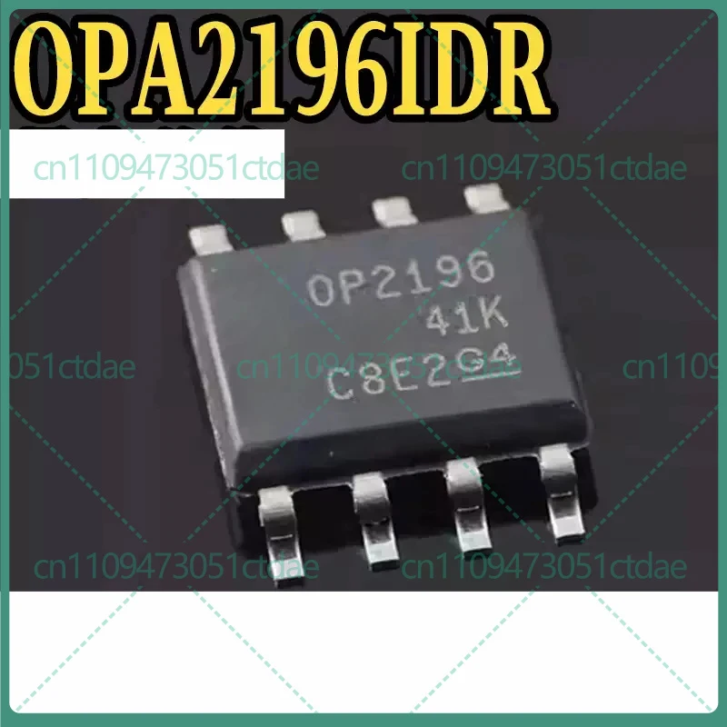 10-50pcs For OPA2196IDR OP2196 SOIC-8 36V 2.5MHz Precision Dual Rail-to-Rail Op-Amp IC