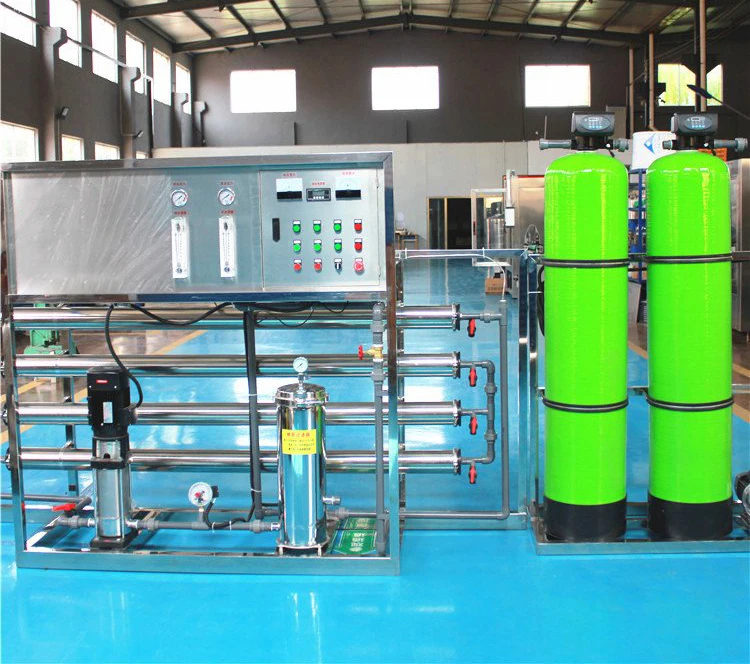 Reverse osmosis water filters for the production of purified and mineral water for the beverage industry