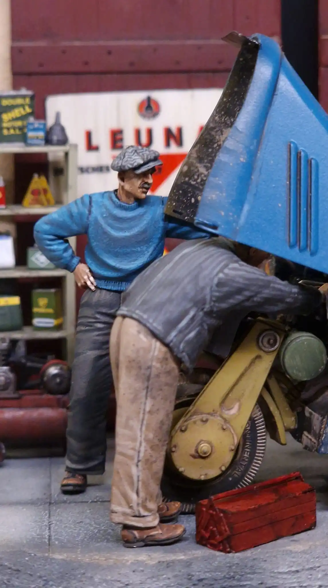 1:35 Resin Kit Civiele Man