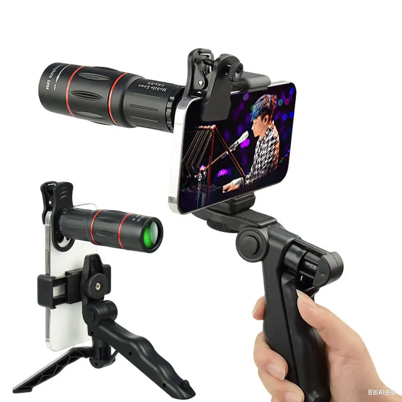 

Мобильный телеобъектив HD 26x с ручным зумом, широкоугольный, для съемки на концертах и уличной фотографии