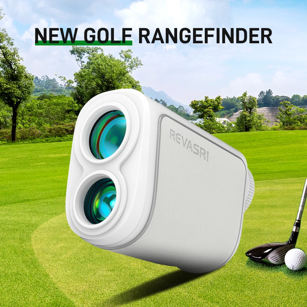 REVASRI Golf Rangefinder with Slope Flagpole Lock and Vibration 1000Yards Range finder with Magnet High Precision for Golfing