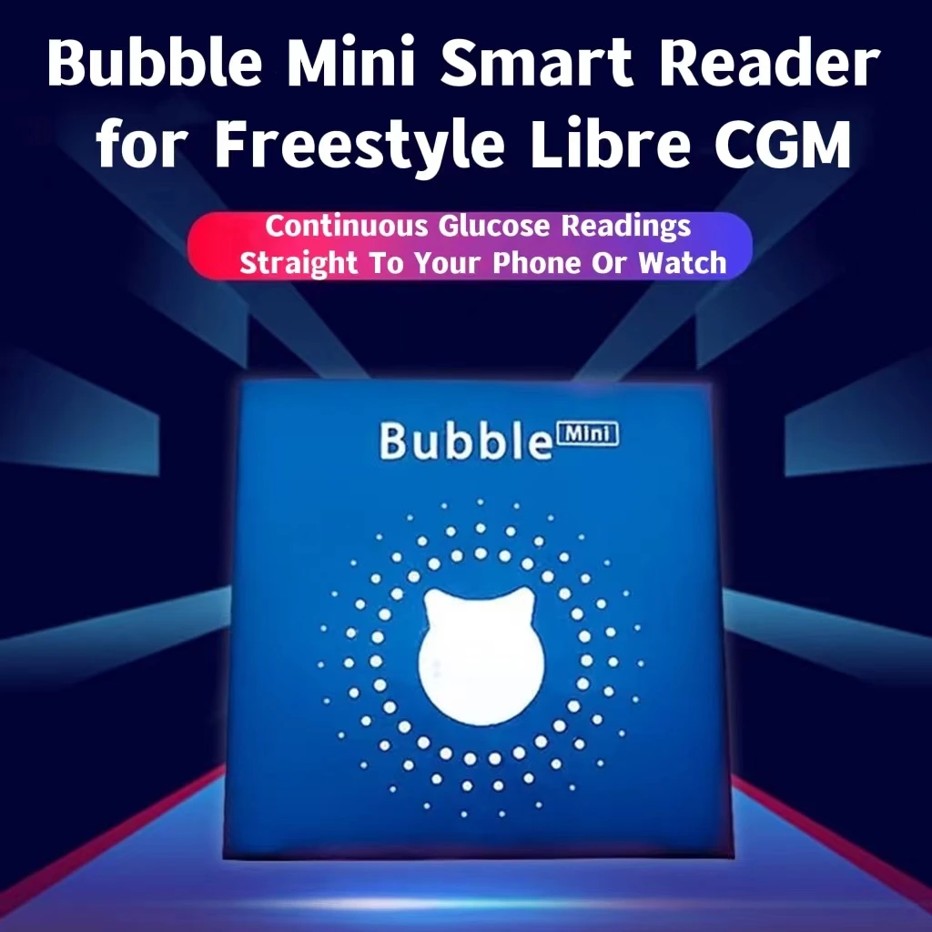 Bubble Mini Continuous Glucose Readings Straight To Your Phone Or Watch Smart Reader for Freestyle Libre CGM Miaomiao