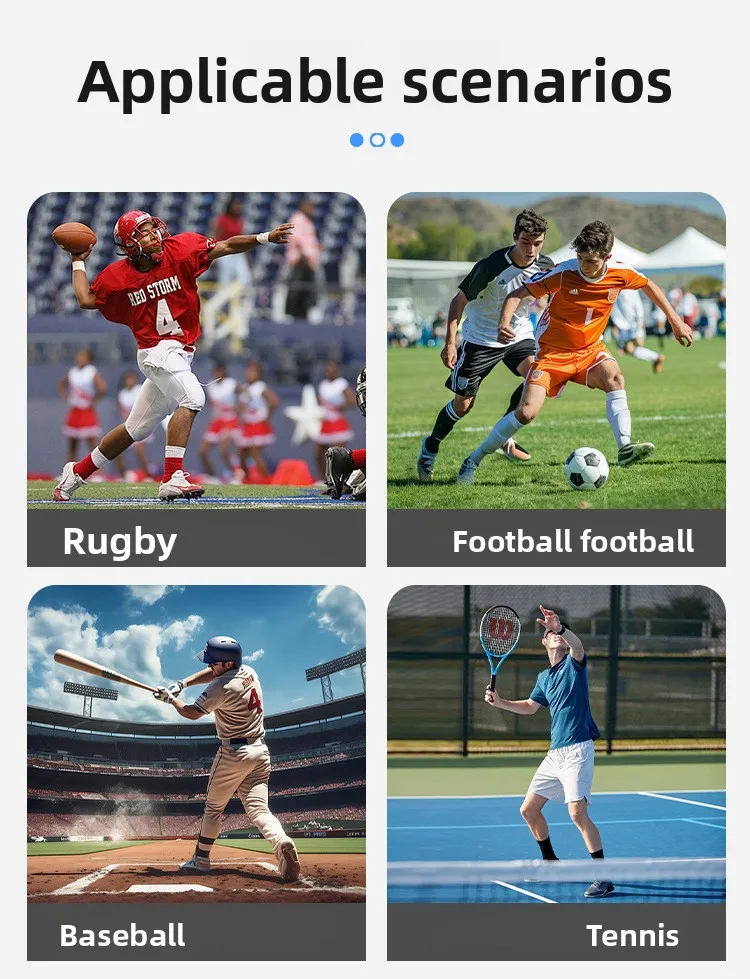 1 Paar Fußballschuhüberzüge, Sportsockenüberzüge, rutschfest, abnehmbar, dehnbar, atmungsaktiv, für Baseball, Softball, Fußball – Detail 11