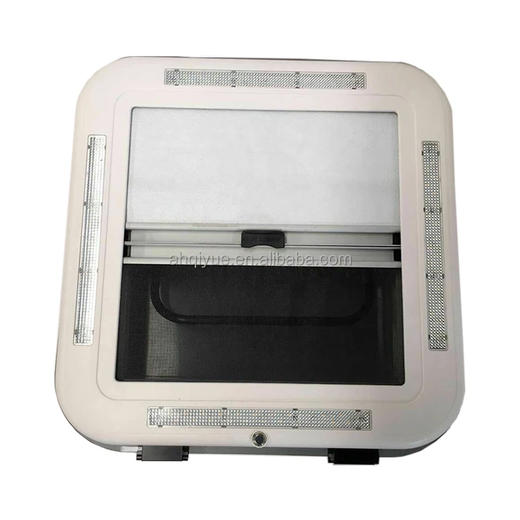 

Cost-Effective RV Sunroof Kit With LED Lighting And Pre-Installed Curtain 800x500mm