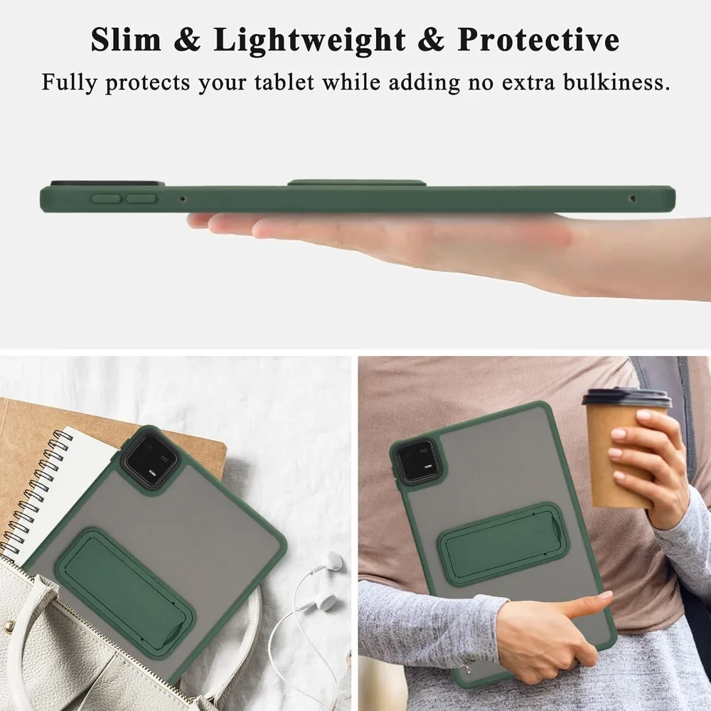 Etui na Xiaomi Pad 7 7Pro 11.2" Mi Pad6 5 Pro 11 cali SE 8.7 Odporne na wstrząsy etui z podstawką na tablet Redmi Pad 2 2025 — zdjęcie produktu 3