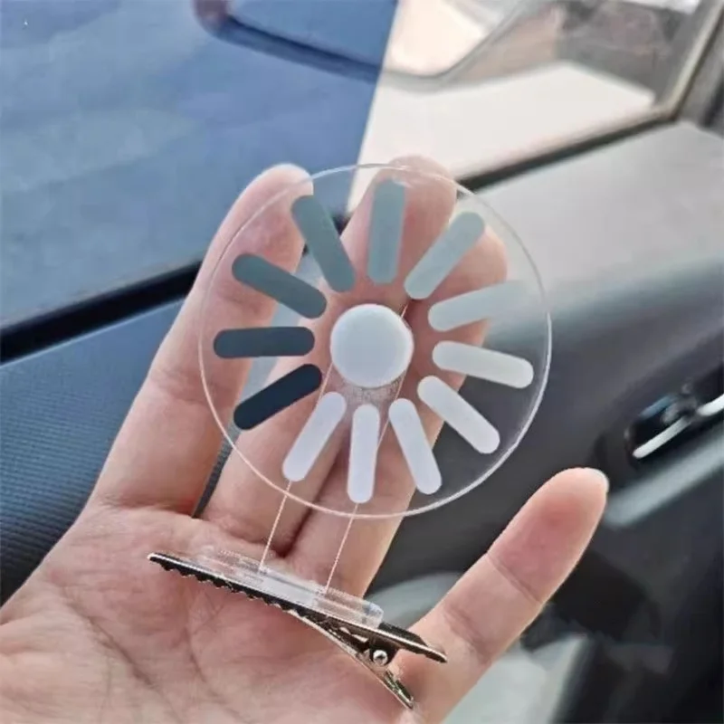 

Creative Moving Hair Clip Friend's Decoration Faionable Hair Accories Brain Loading Clip Quirky Rotating Hairpin