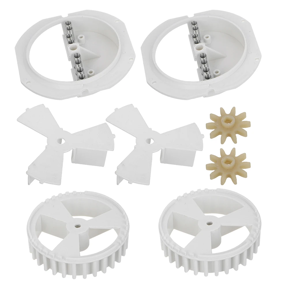 

2 Set Candy Machine Gears Adjustable Wheel for Gumball Dispenser Plastic Replacement Supply