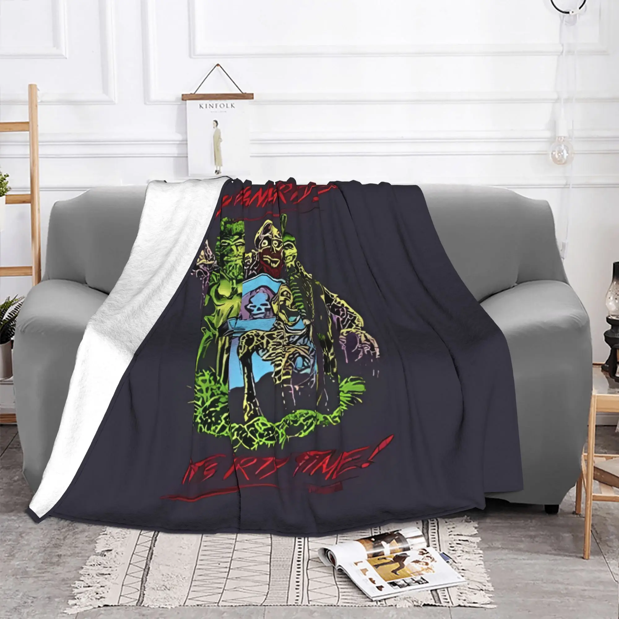 1PC home Cutecore Most Important Rob Zombie  New the robzombie Blanket Super Cosy Plush Home Living Room Sofa halloween