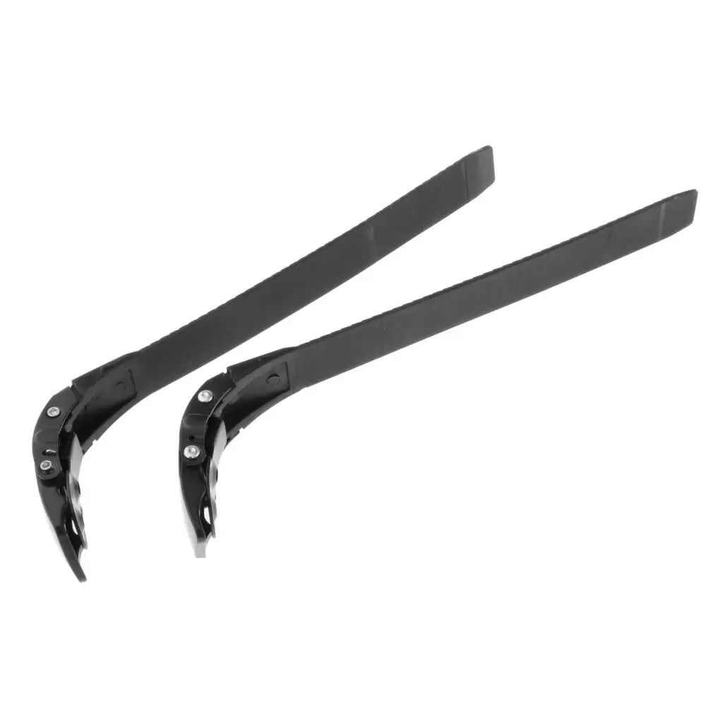 Image 5: Sangle de fixation pour patins à roulettes, durable, noire, avec boucle en PP, accessoires pour réparer les sangles de chaussures cassées, équipement de patinage