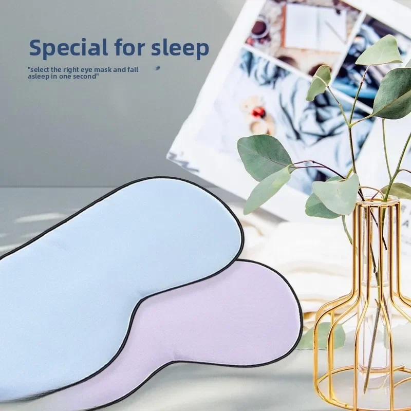 

Silk Sleep Mask Soft Comfortable Breathable Eye Cover for Silk Eye Mask Helps Deep Sleep Block Light Universal Fit Travel
