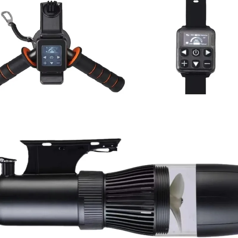 500W electric underwater scooter 40m free diving brushless motor