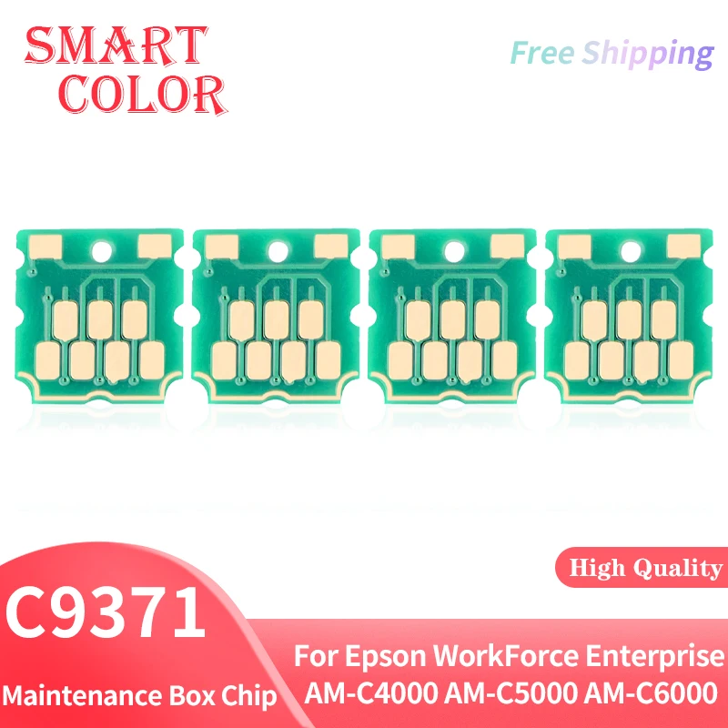 C9371 C12C937181 Maintenance Box Chip For Epson WorkForce Enterprise AM-C4000 AM-C5000 AM-C6000 Printer C9371 Waste Ink Tank