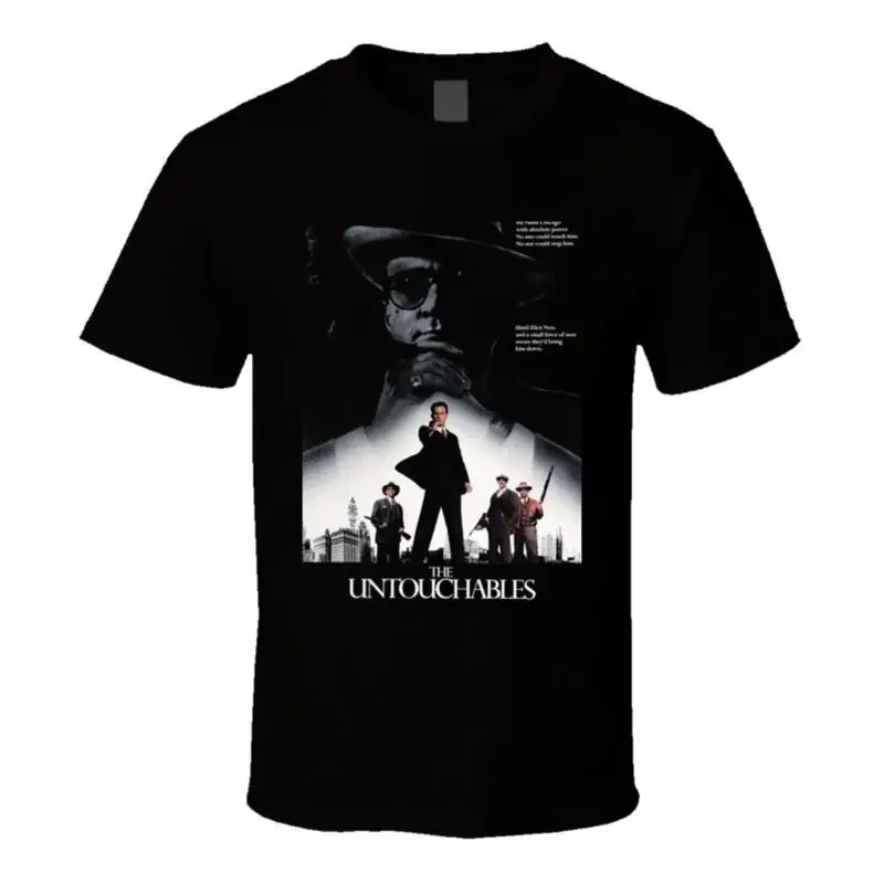 The Untouchables De Niro Al Capone Retro Mafia Movie T Shirt