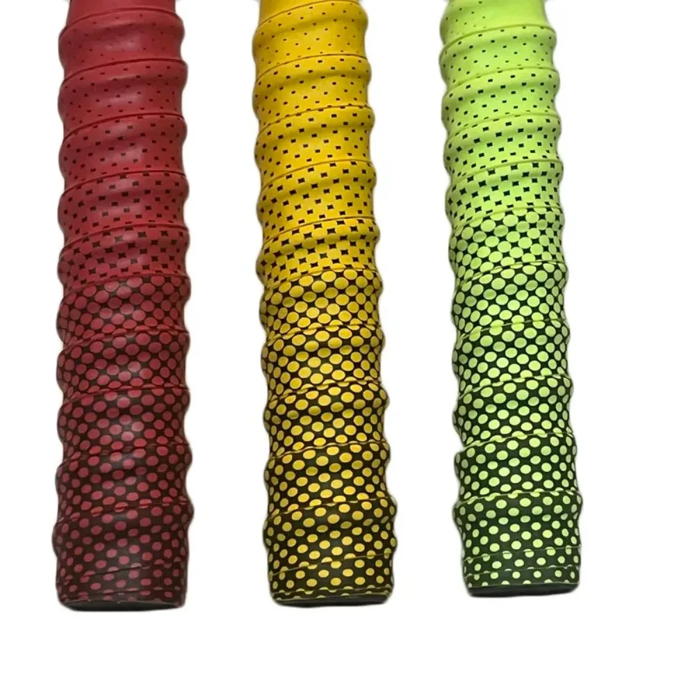 1 قطعة جودة المضادة للانزلاق مضرب تنس شريط لحام امتصاص الصدمات رشاقته الريشة قبضة Overgrip بولي الصيد الصيد رود العصابة التنس