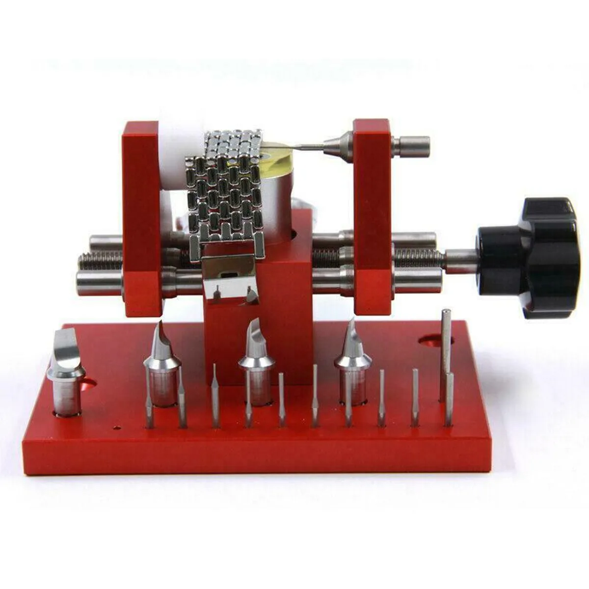 Multifunctional Watch Case Back Opener 7-48mm, Bezel Remover & Strap Pin Extractor Tool for Watch Repair