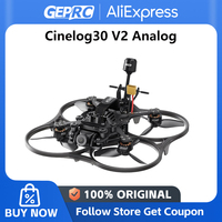GEPRC Cinelog30 V2 Analog FPV TAKER F722 45A AIO FC 1404 3850KV Motors Fly Light FPV Racing Drone RC FPV Quadcopter