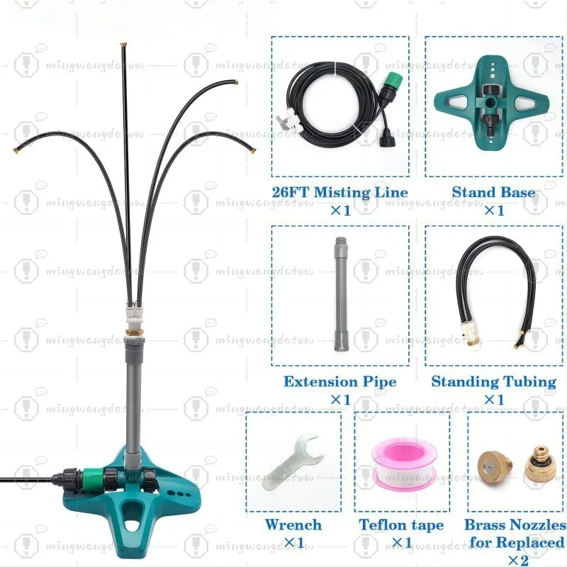 Low Pressure StandingMistingCoolingSystem Spray Cooling Spray Cooling