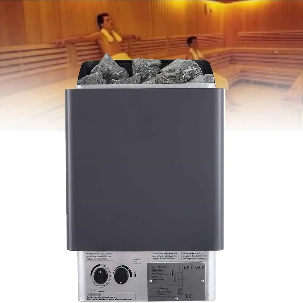 

Электрическая печь для сауны 4.5-9 кВт с внешним управлением для домашнего использования (8 кВт)