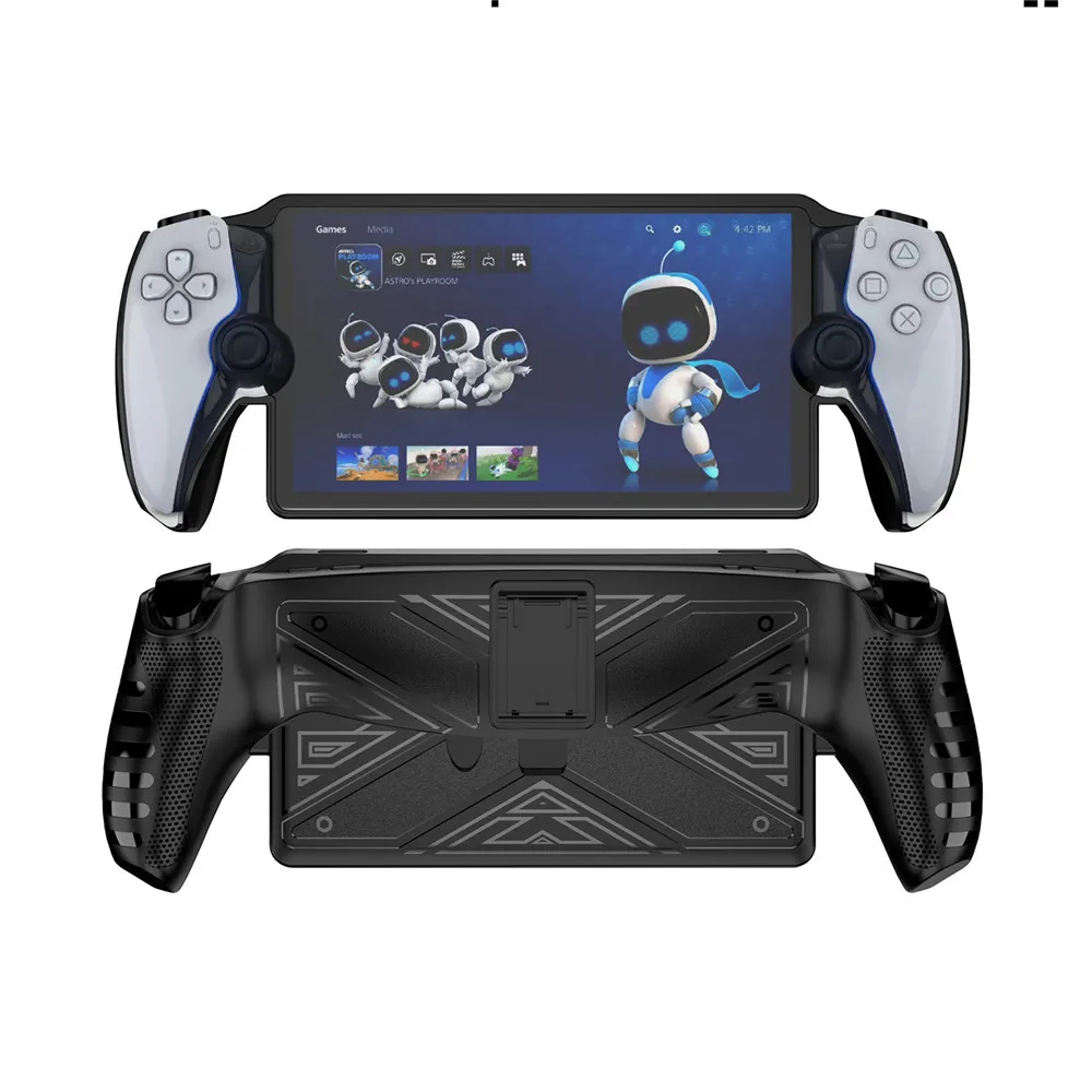 

For Sony PS Portal Handle Hard Protective Case Cover Skin Protector Hand Grip Bracket Holder Game HandGrip Stand Gamepad